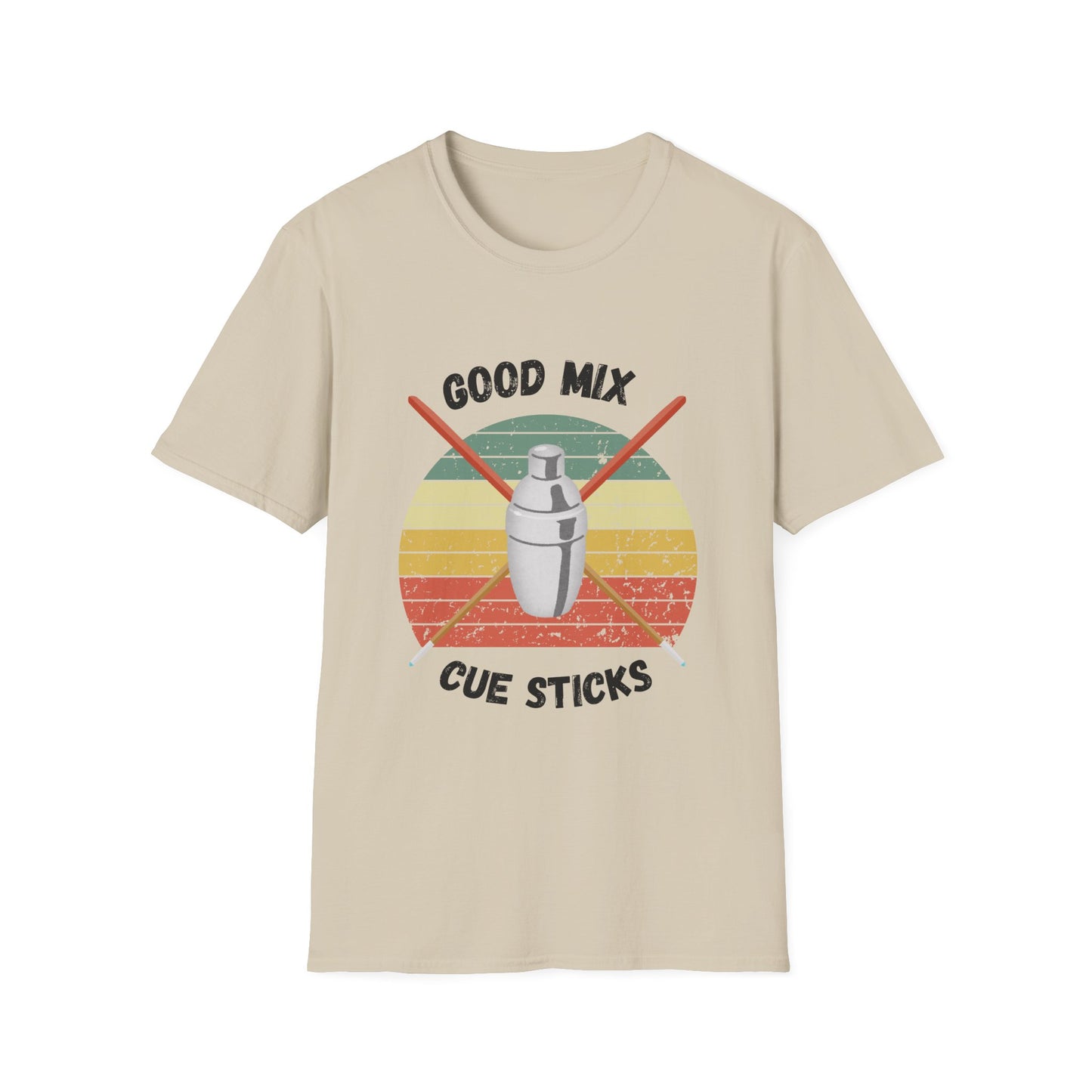 Funny good mix & cue sticks Unisex Billiards/Pool Shirt