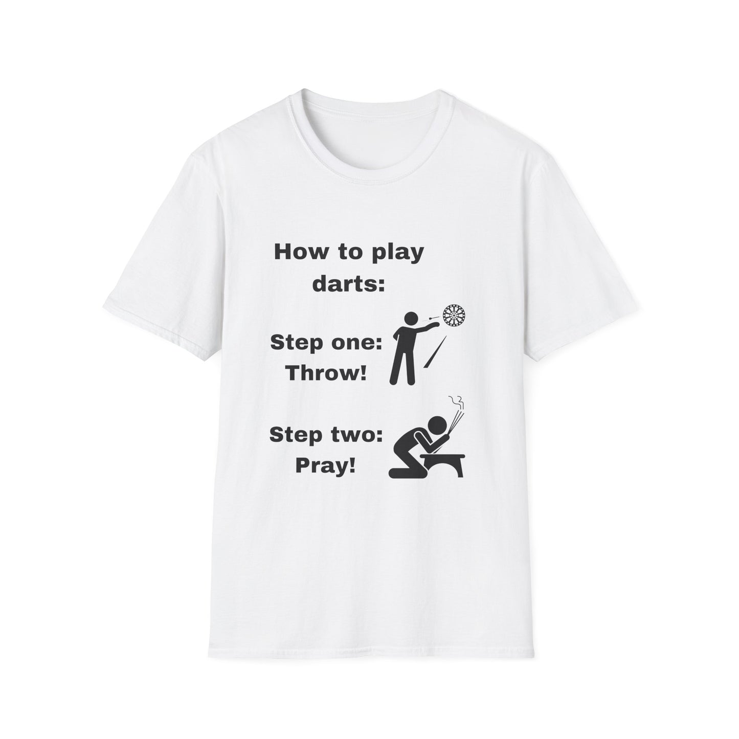 Funny how to play darts Unisex Darts Shirt