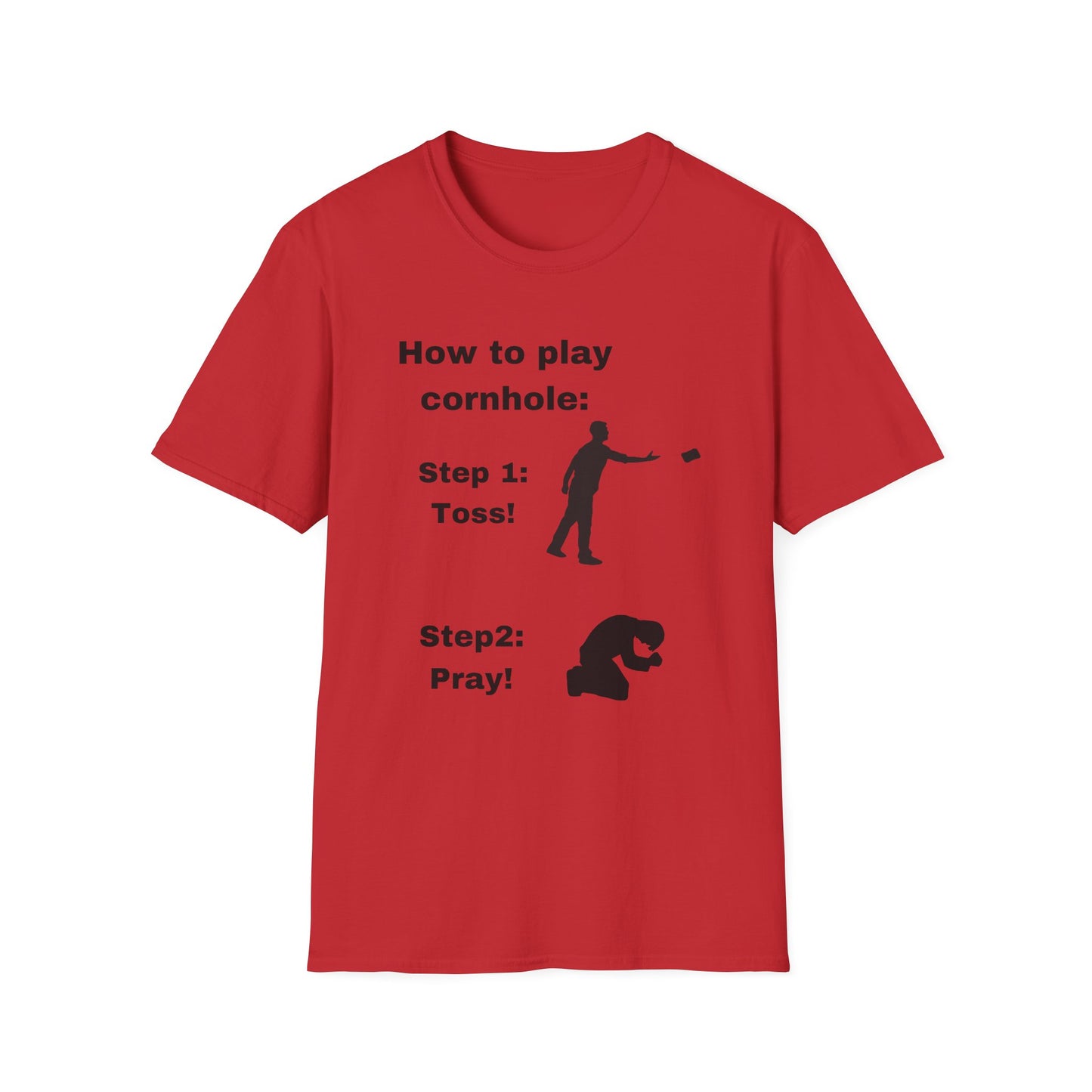 Funny how to play cornhole Unisex Cornhole Shirt