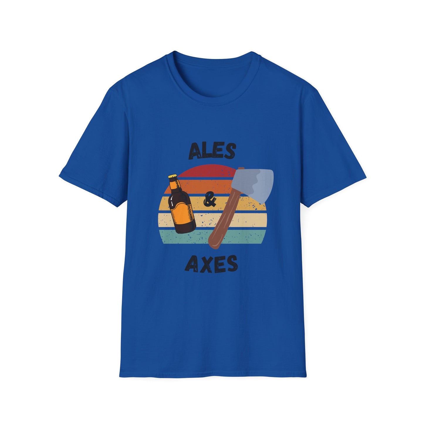 Funny ales & axes Unisex Axe throwing Shirt