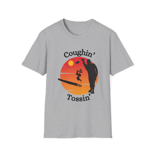 Funny coughin & tossin Unisex Cornhole Shirt