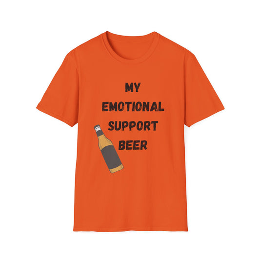 Funny my emotional support beer Unisex Shirt