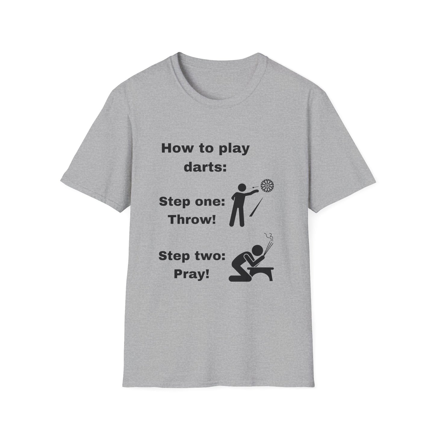 Funny how to play darts Unisex Darts Shirt