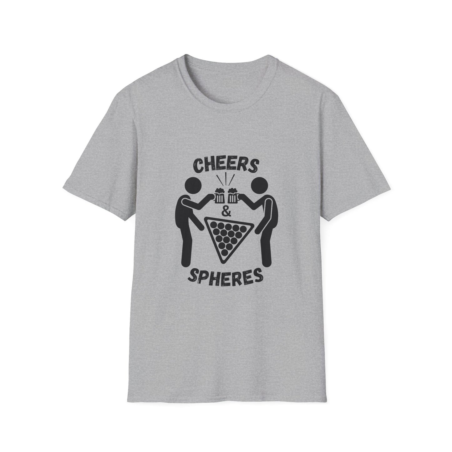 Funny cheers & spheres Unisex Billiards Shirt