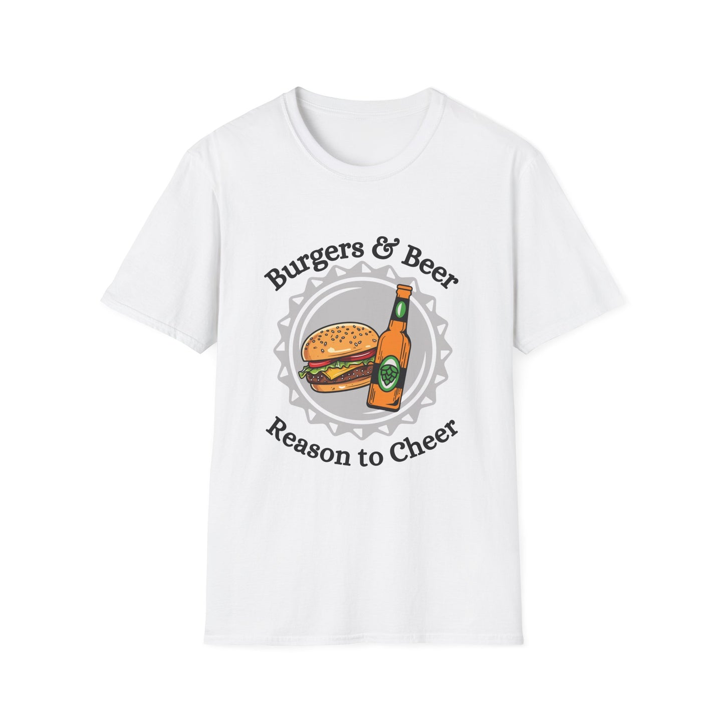 Funny burgers & beer Unisex Shirt