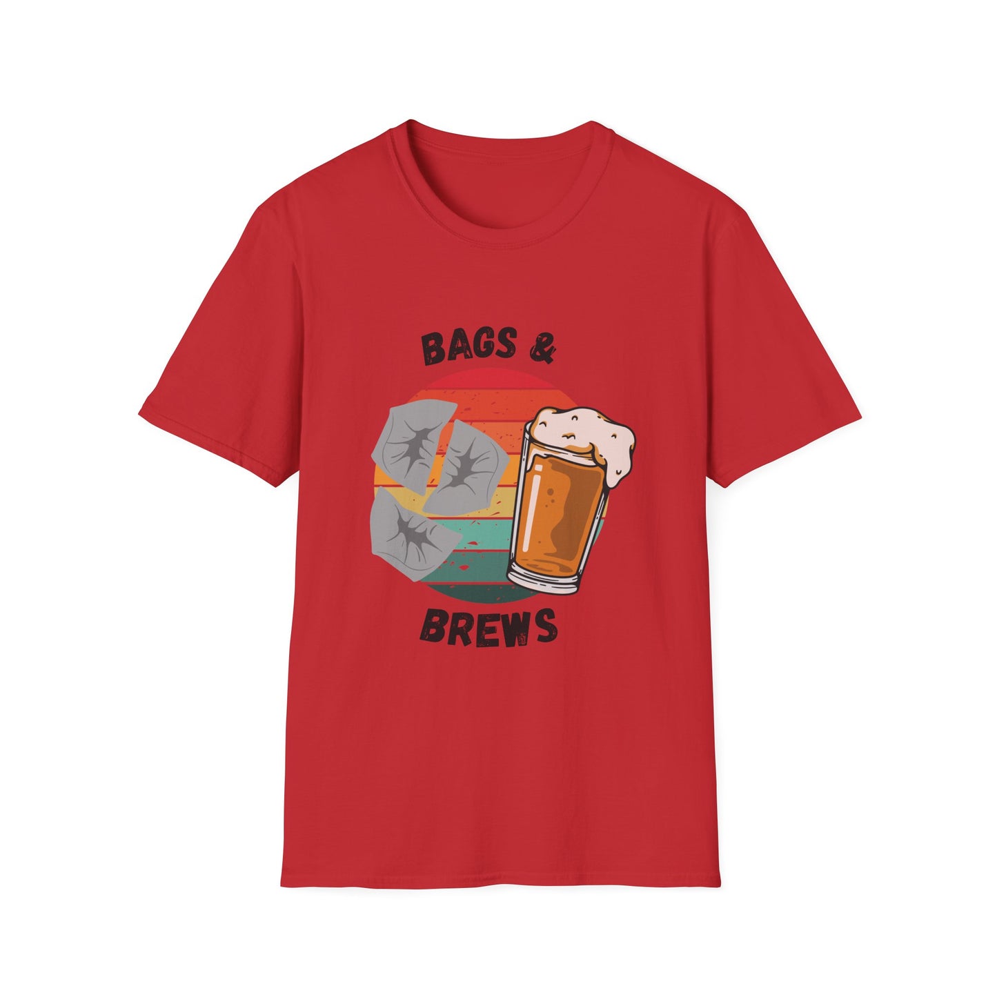 Funny bags & brews Unisex Cornhole Shirt