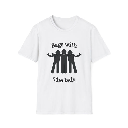 Funny bags with lads Unisex Cornhole Shirt