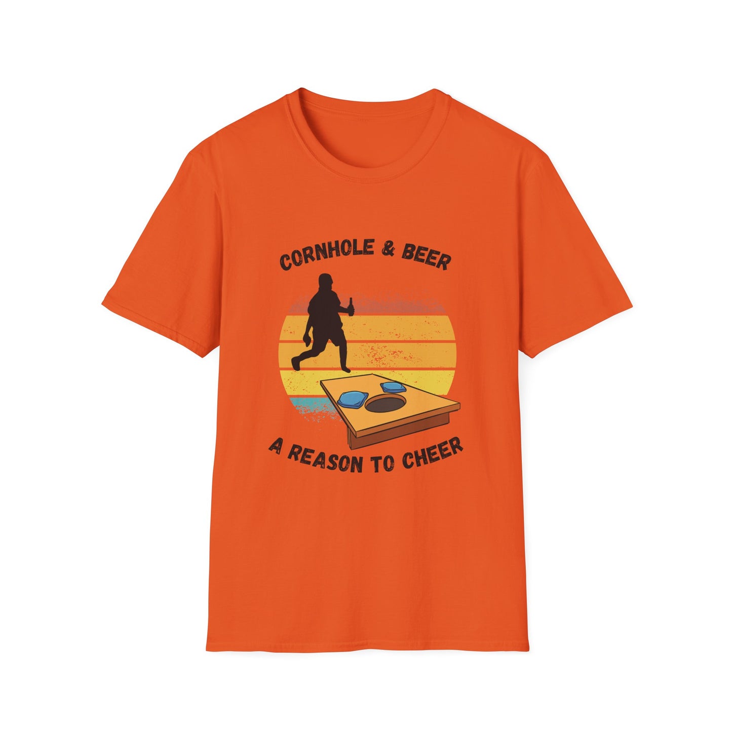 Funny cornhole & beer Unisex Cornhole Shirt