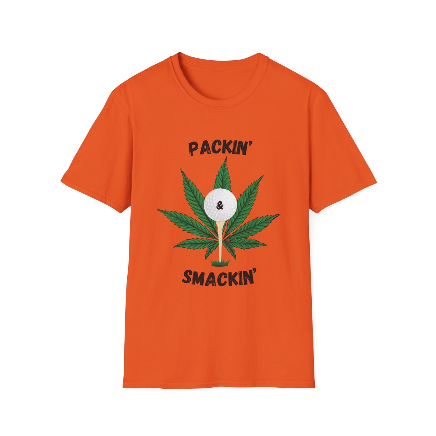 Funny packin & smackin Unisex Golf Shirt