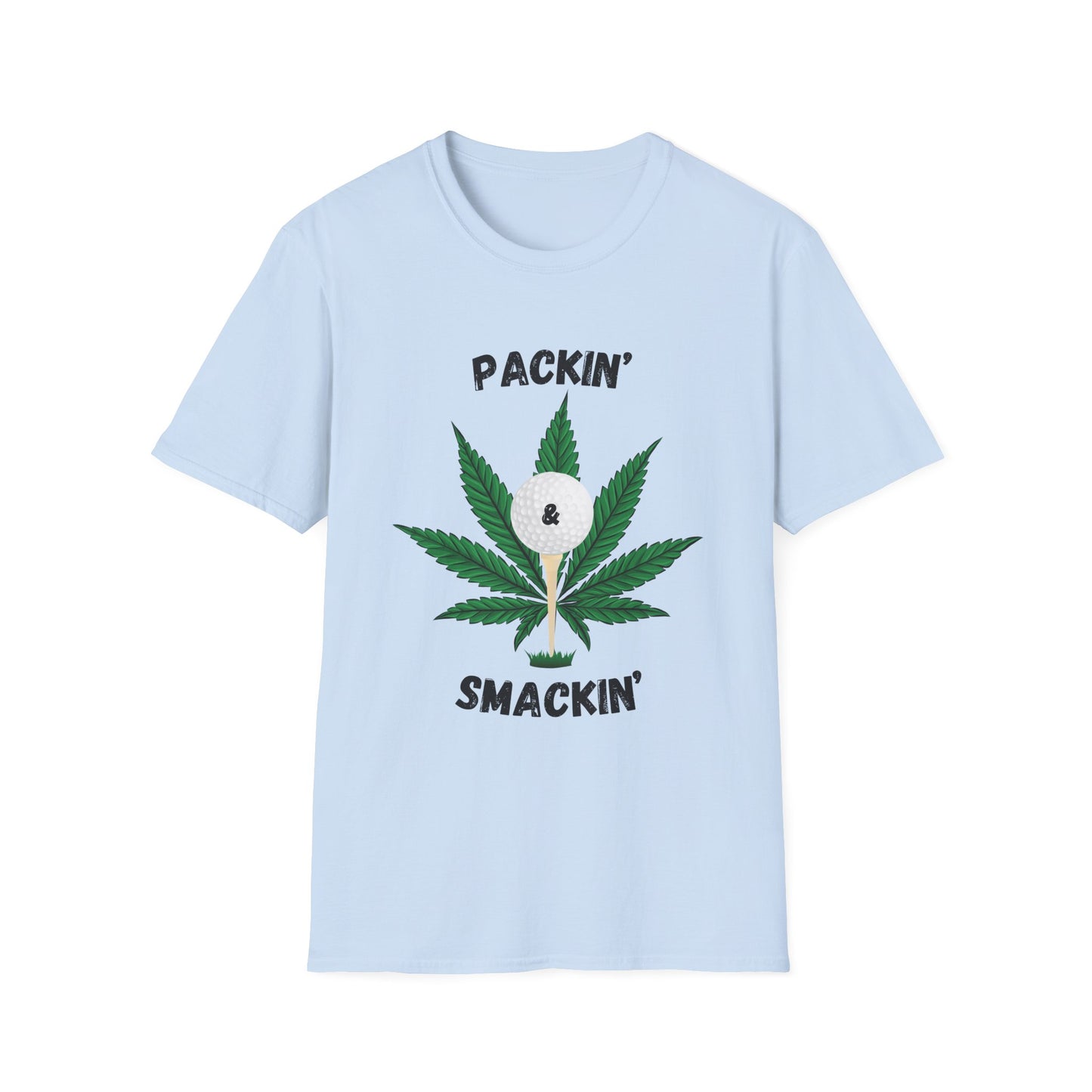 Funny packin & smackin Unisex Golf Shirt