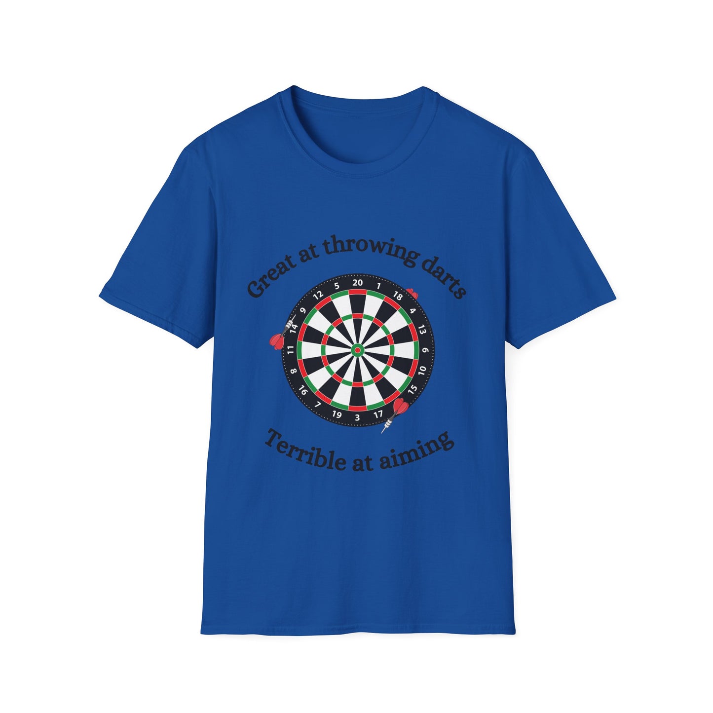 Funny great at throwing darts Unisex Darts Shirt