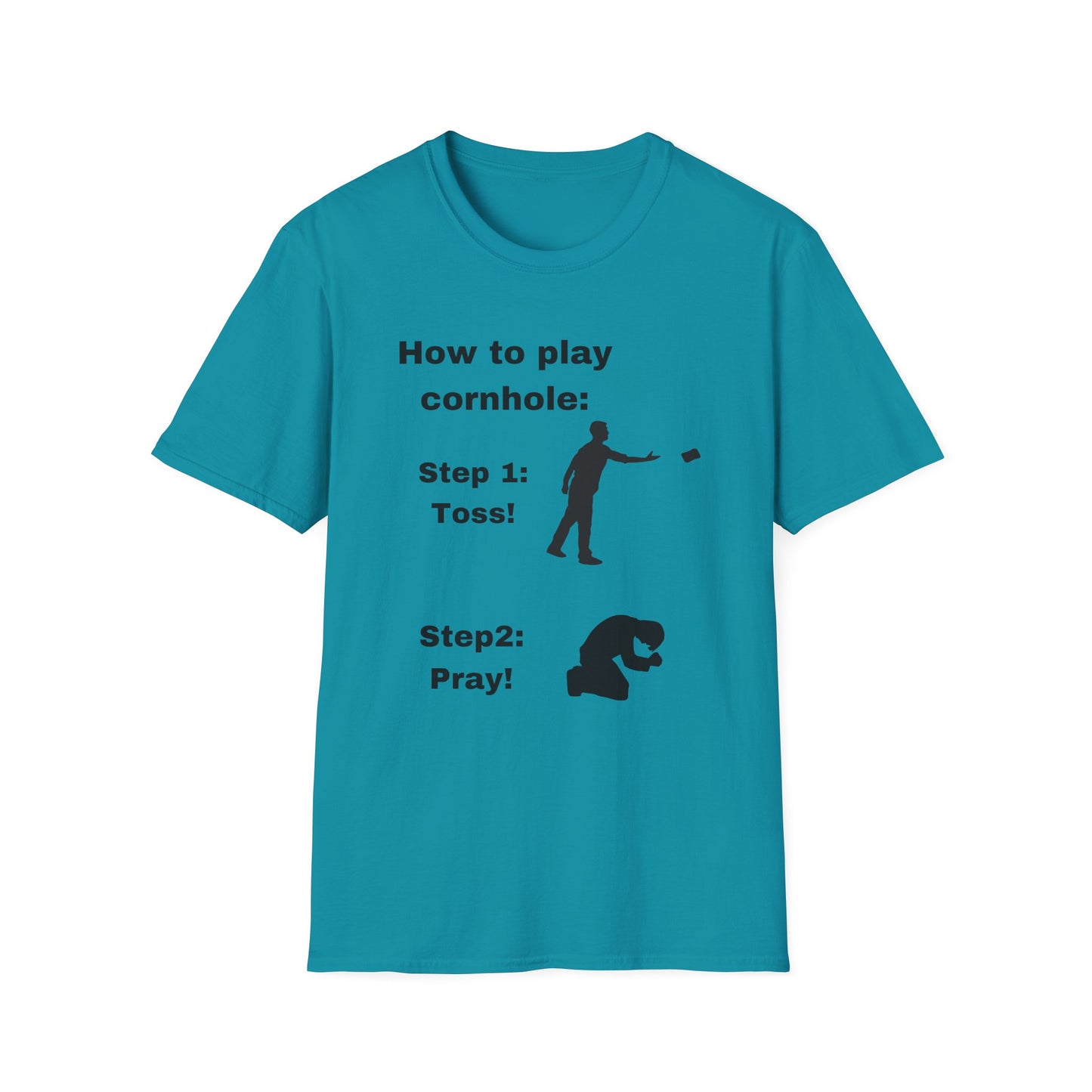 Funny how to play cornhole Unisex Cornhole Shirt