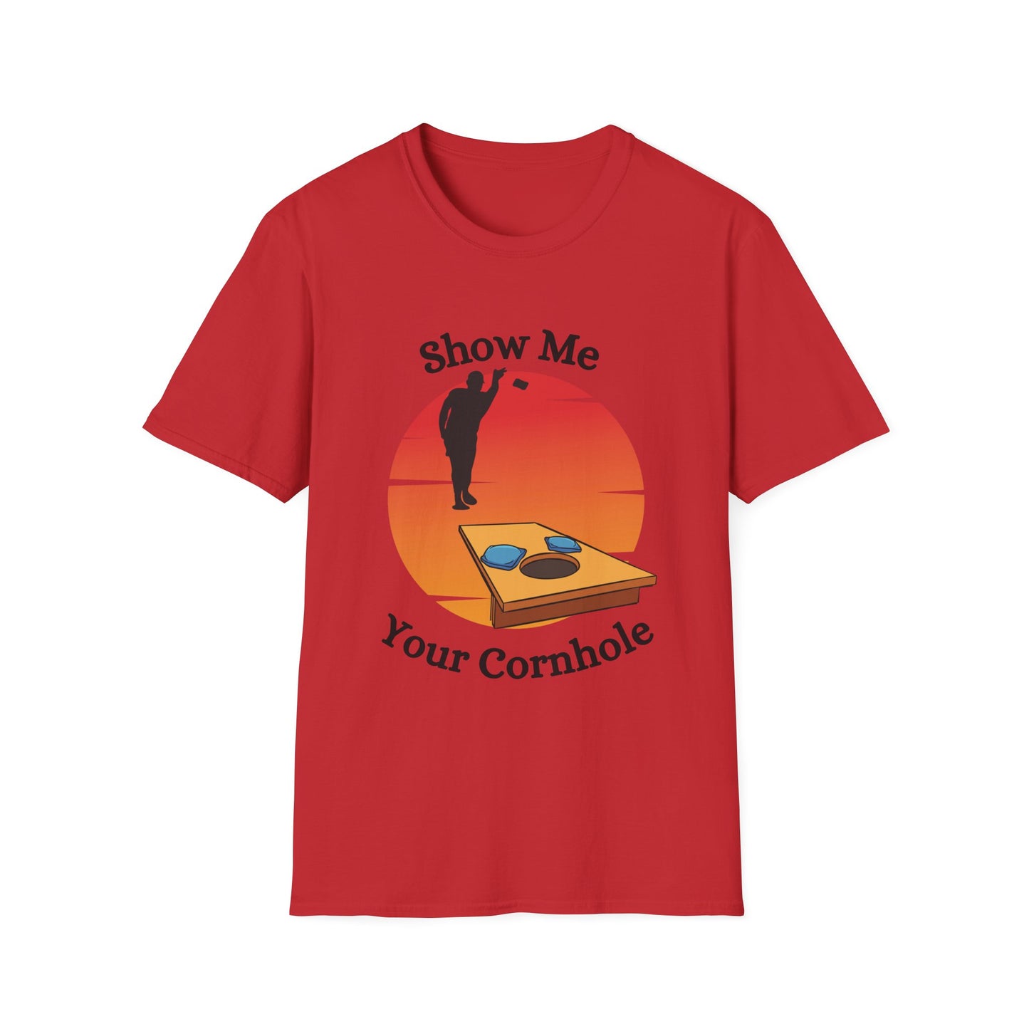 Funny show me your cornhole Unisex Cornhole Shirt