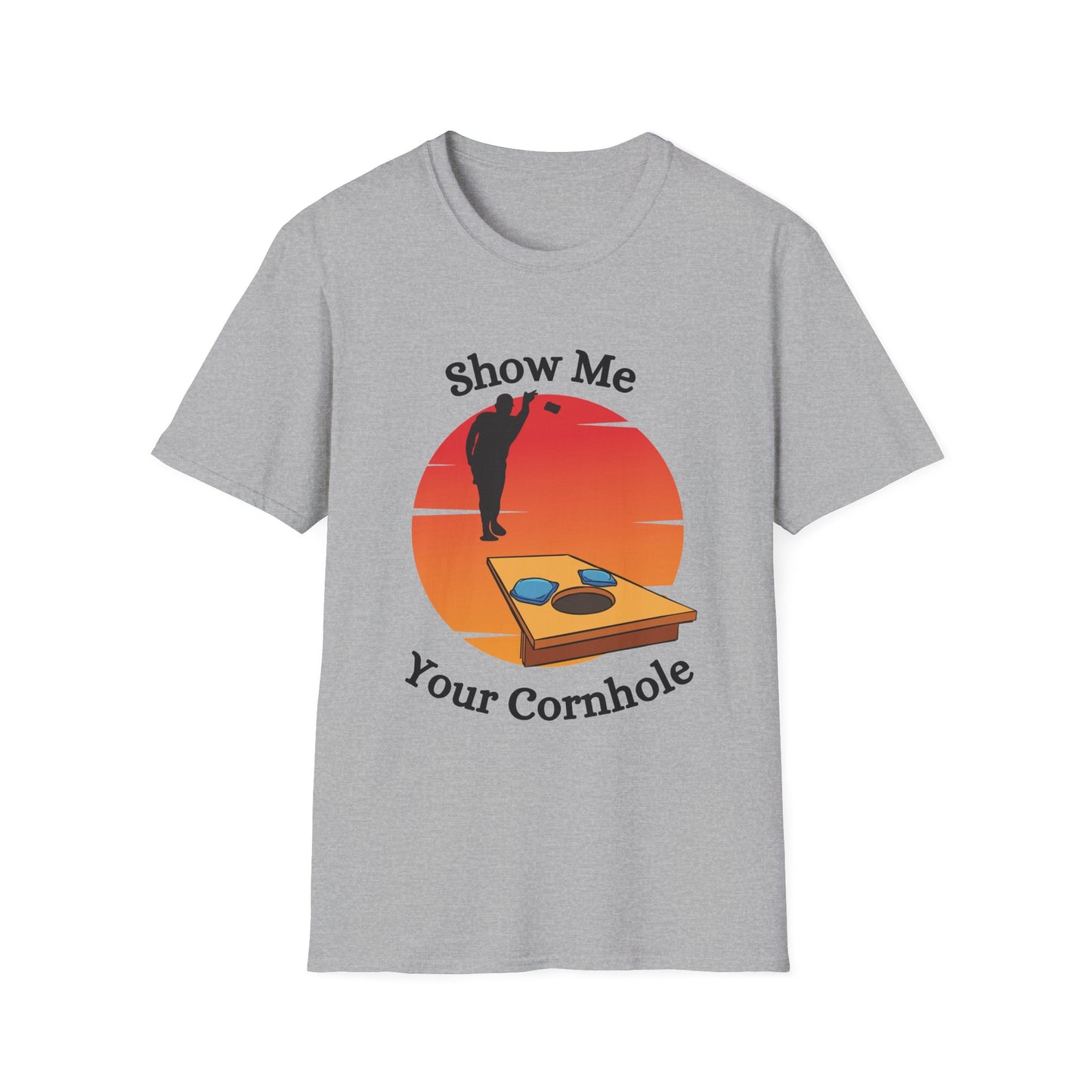 Funny show me your cornhole Unisex Cornhole Shirt