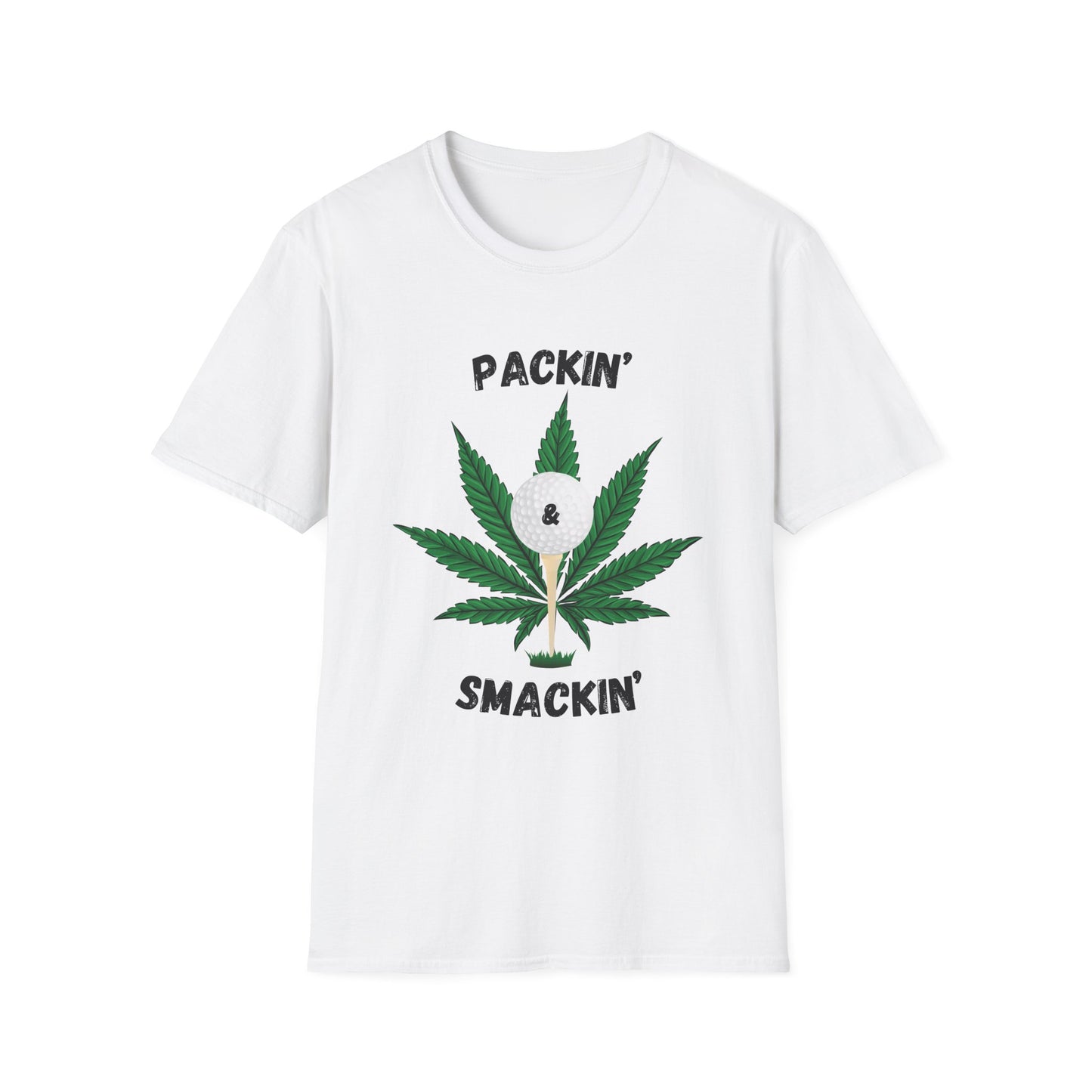 Funny packin & smackin Unisex Golf Shirt