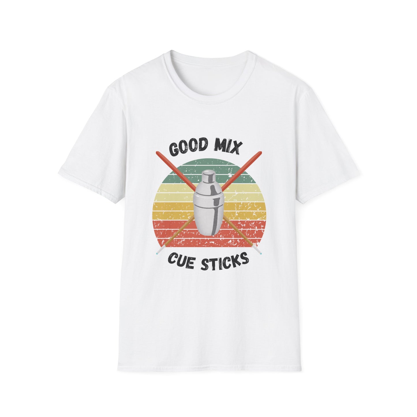 Funny good mix & cue sticks Unisex Billiards/Pool Shirt