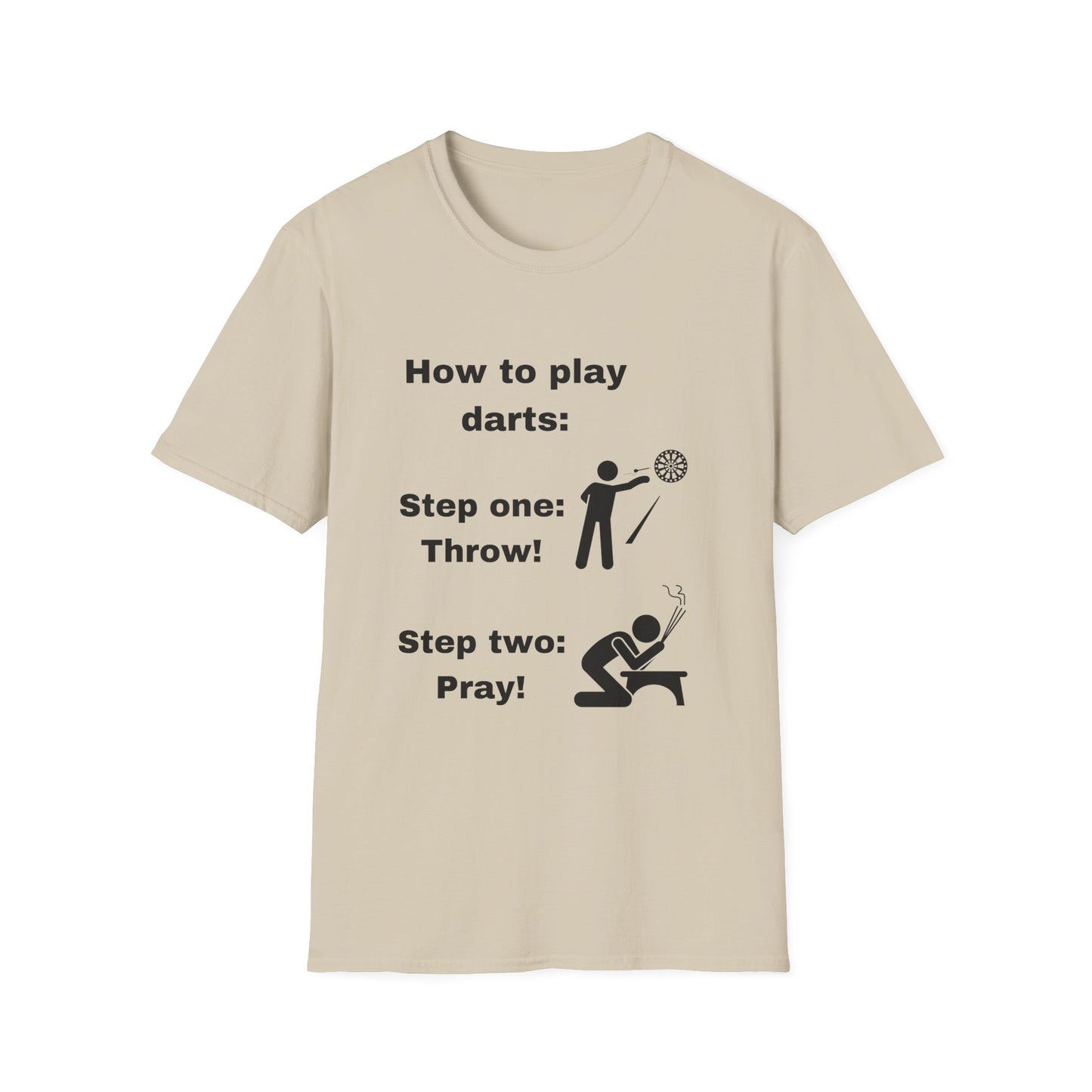 Funny how to play darts Unisex Darts Shirt