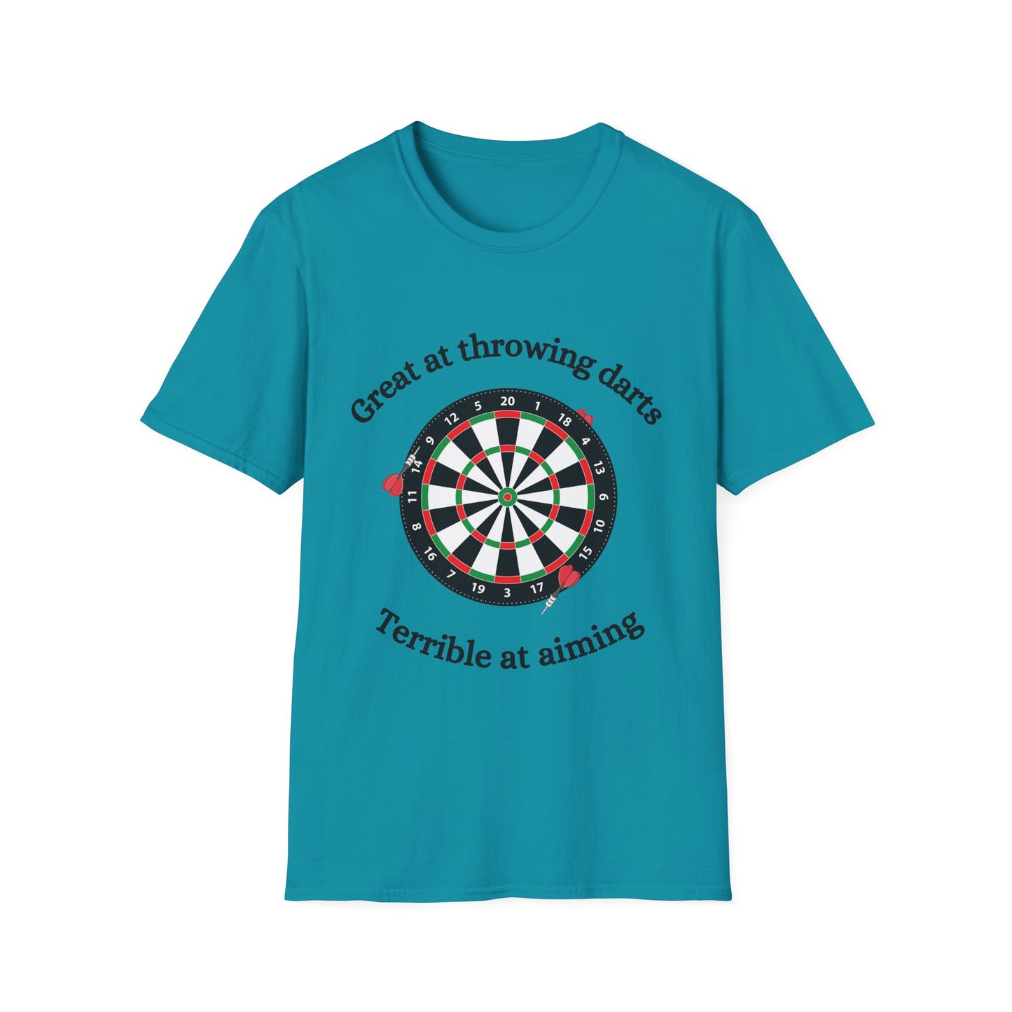 Funny great at throwing darts Unisex Darts Shirt