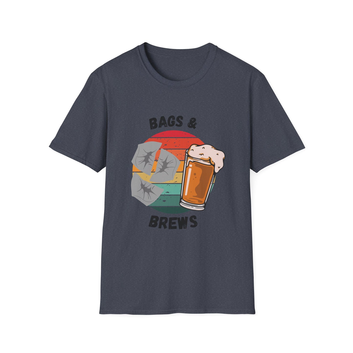 Funny bags & brews Unisex Cornhole Shirt