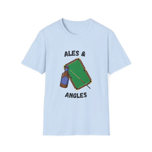 Funny ales & angles Unisex Billiards Shirt