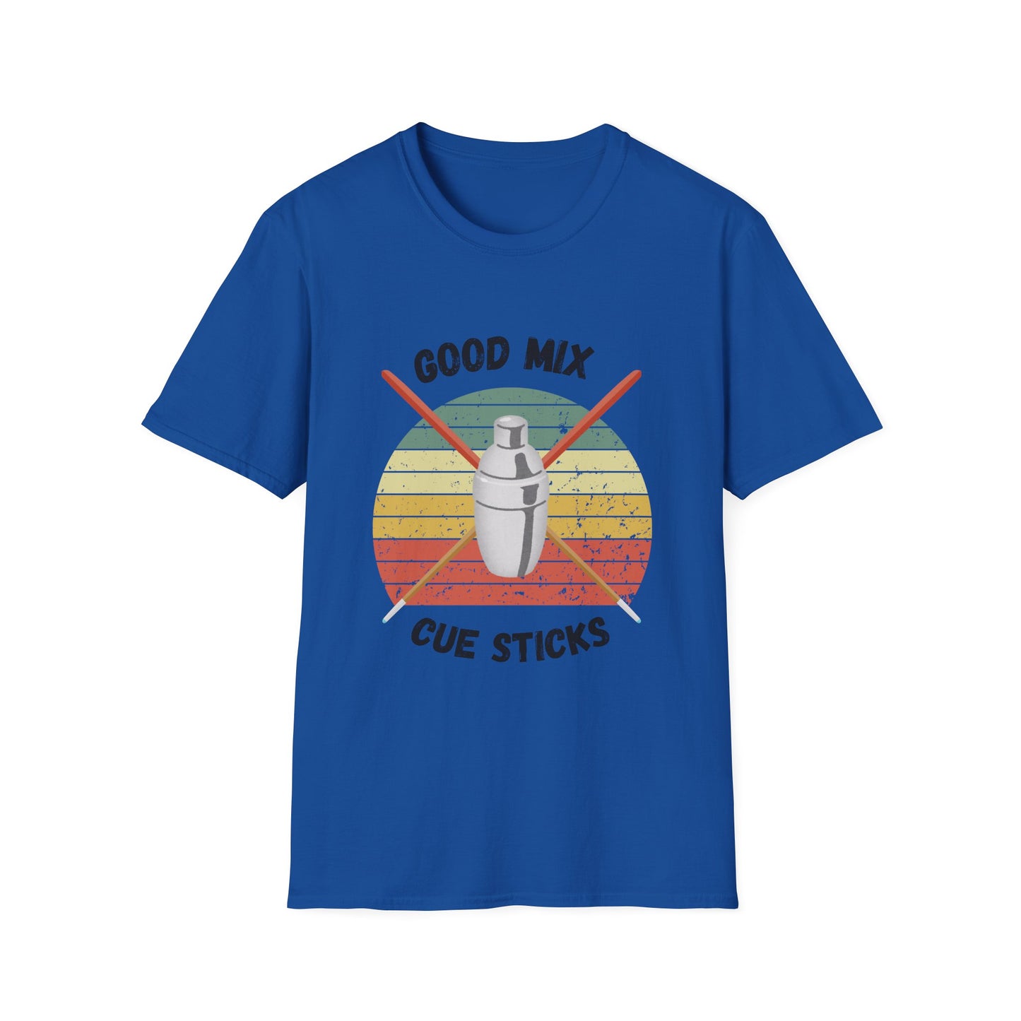 Funny good mix & cue sticks Unisex Billiards/Pool Shirt