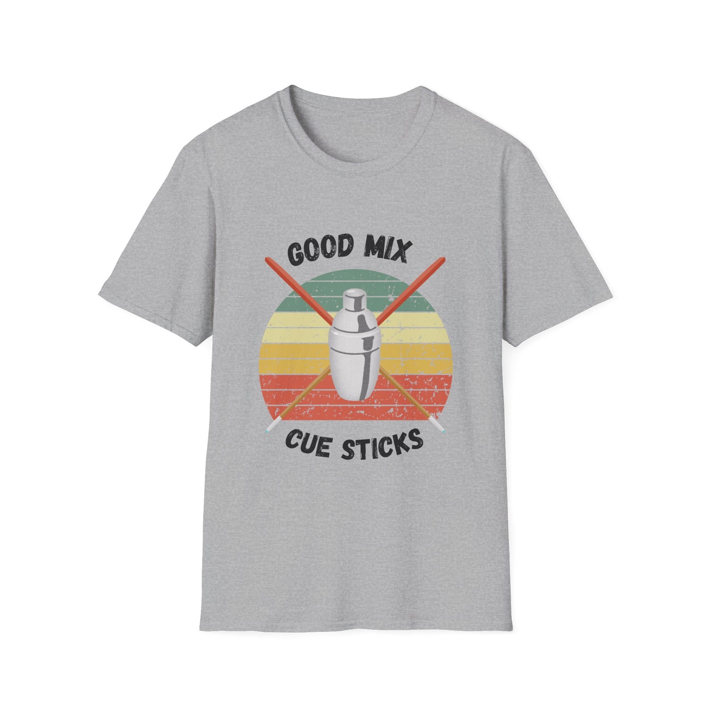 Funny good mix & cue sticks Unisex Billiards/Pool Shirt