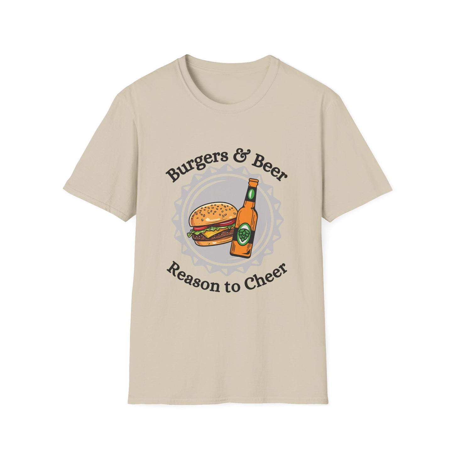 Funny burgers & beer Unisex Shirt