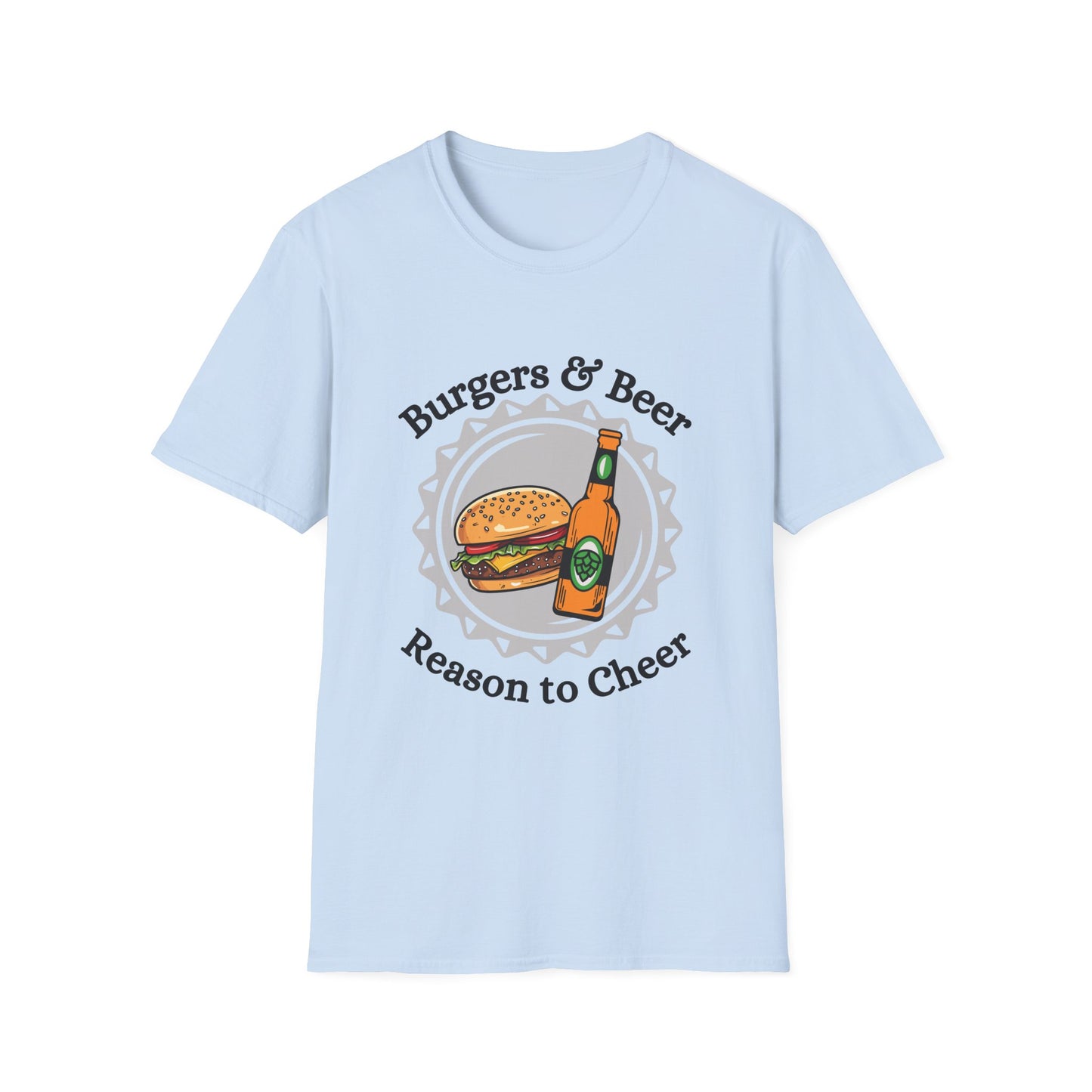 Funny burgers & beer Unisex Shirt