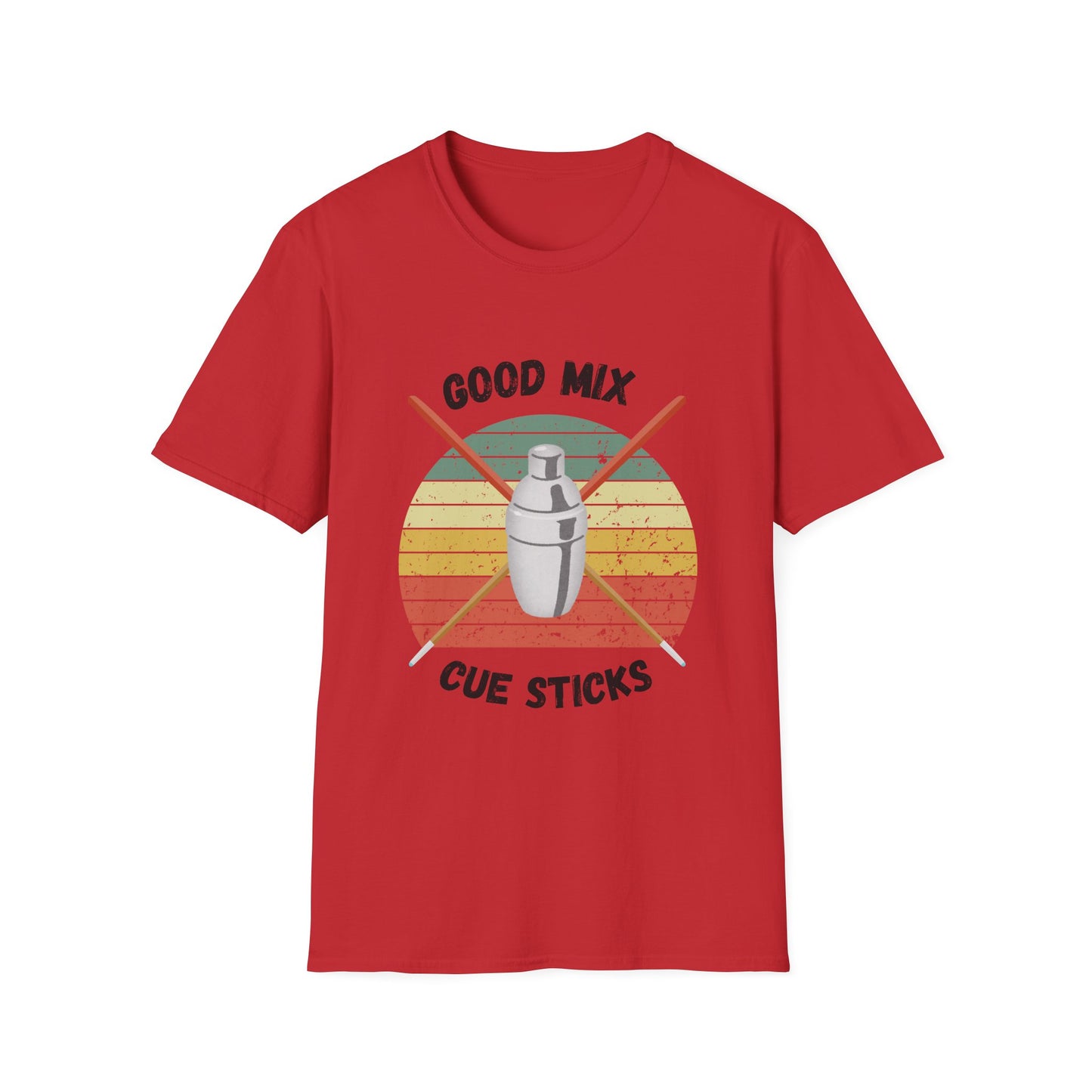 Funny good mix & cue sticks Unisex Billiards/Pool Shirt