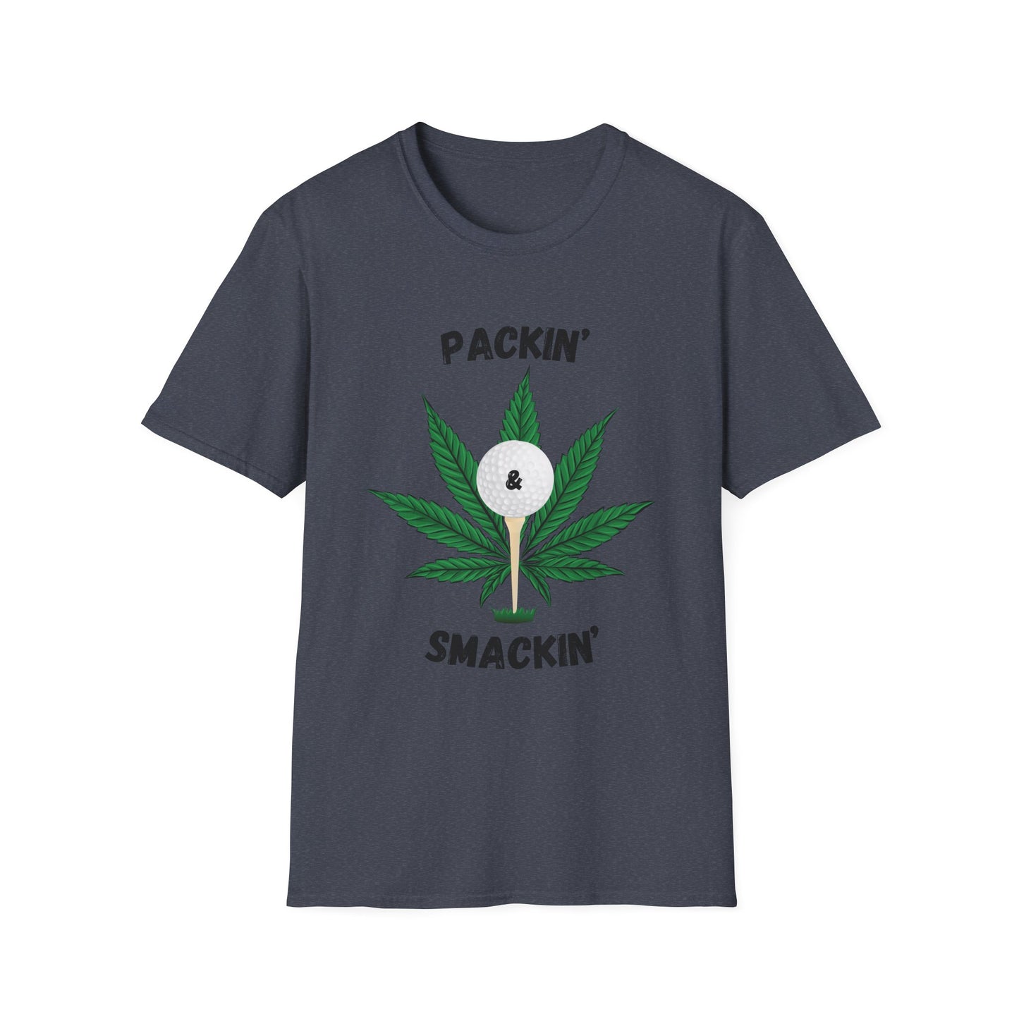 Funny packin & smackin Unisex Golf Shirt