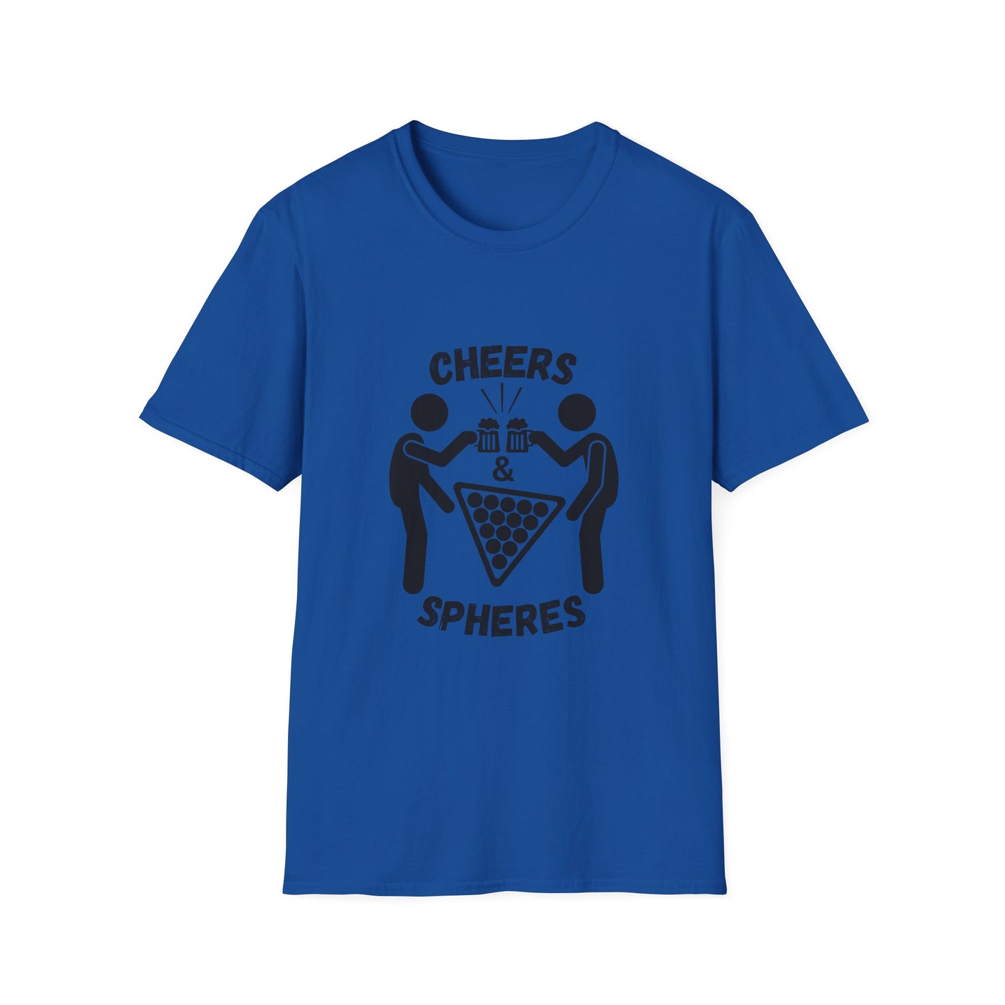 Funny cheers & spheres Unisex Billiards Shirt