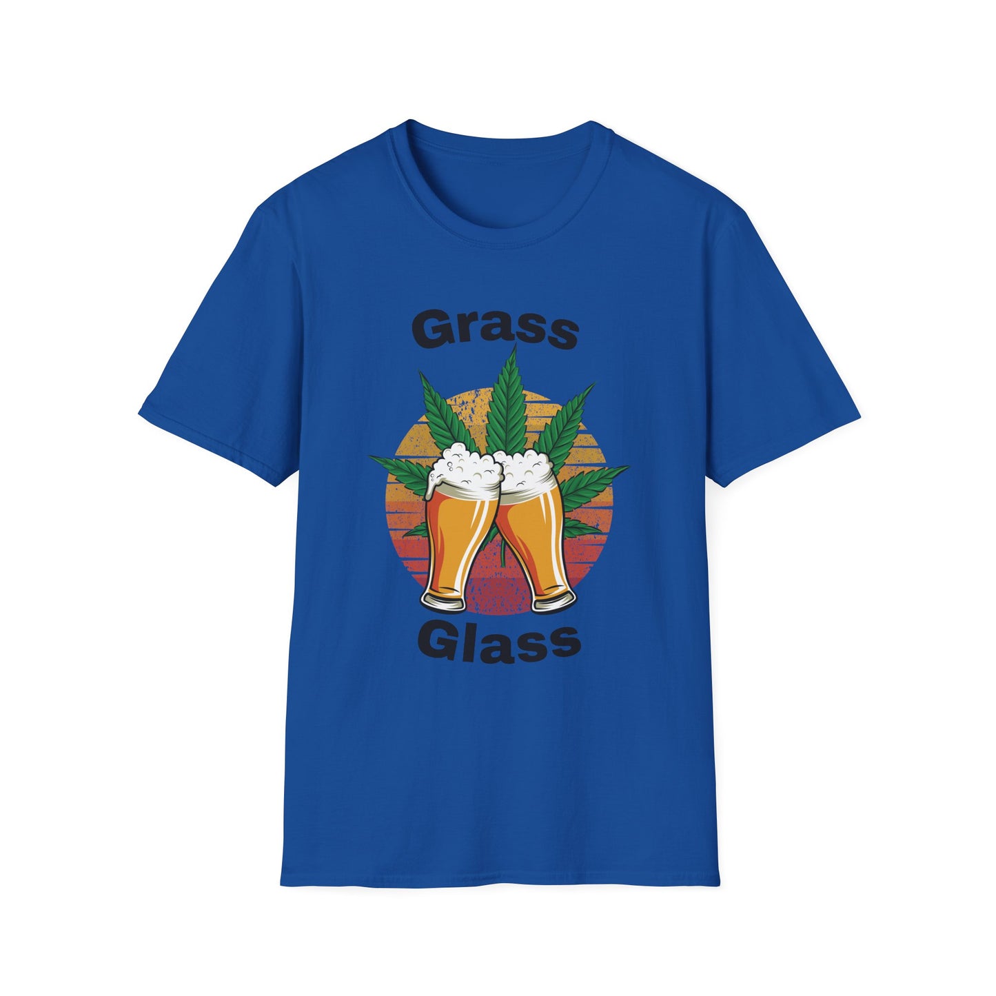 Funny glass & grass Unisex Shirt