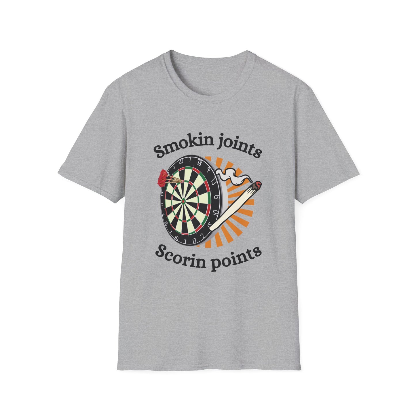 Funny smokin joints scorin points Unisex Darts Shirt