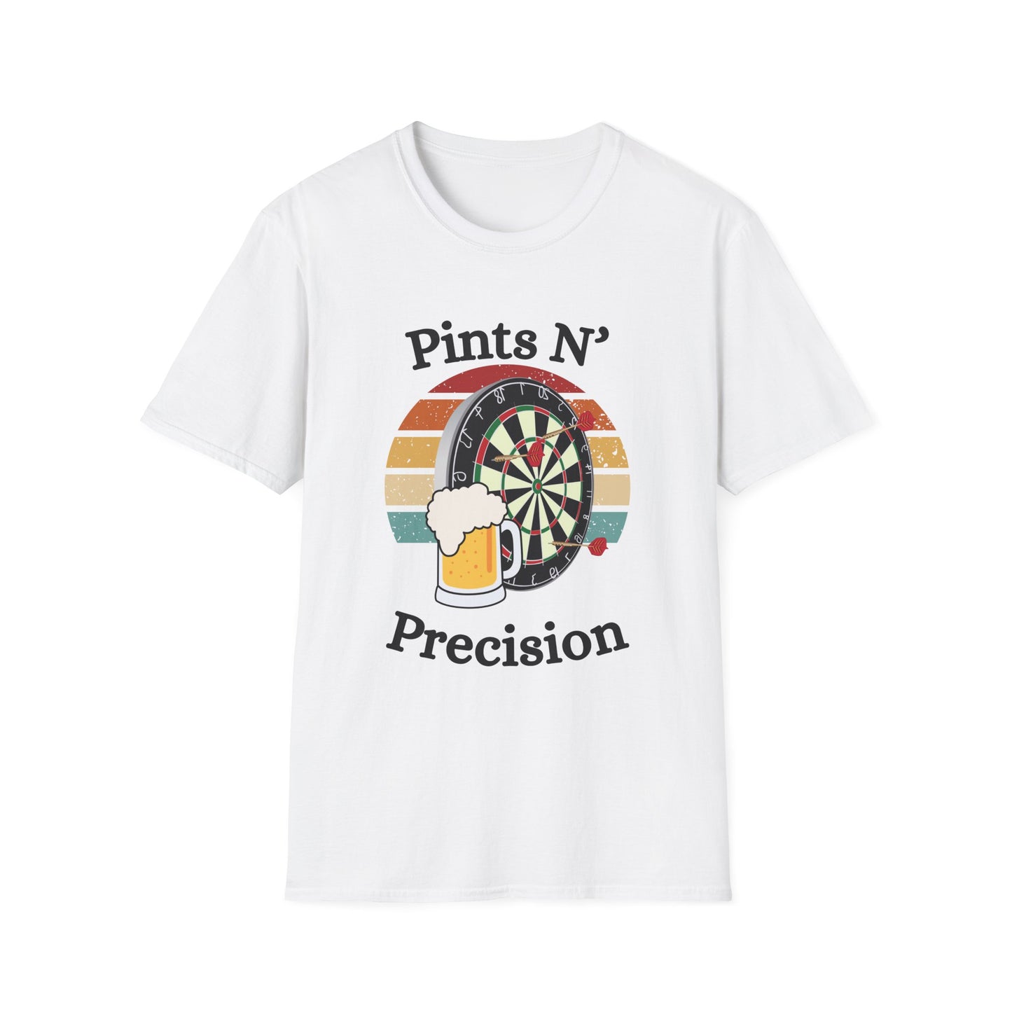 Funny print n' precision Unisex Darts Shirt