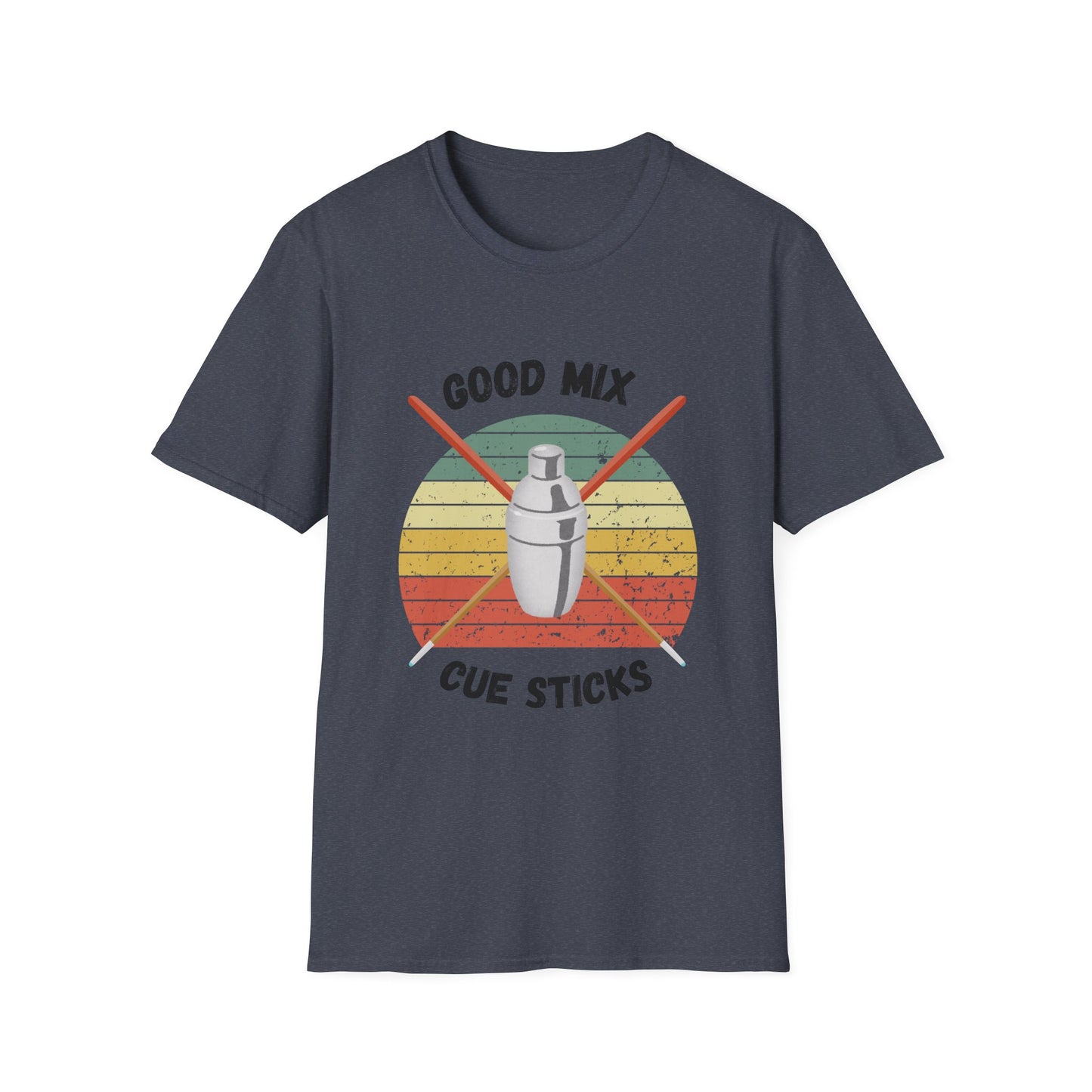 Funny good mix & cue sticks Unisex Billiards/Pool Shirt