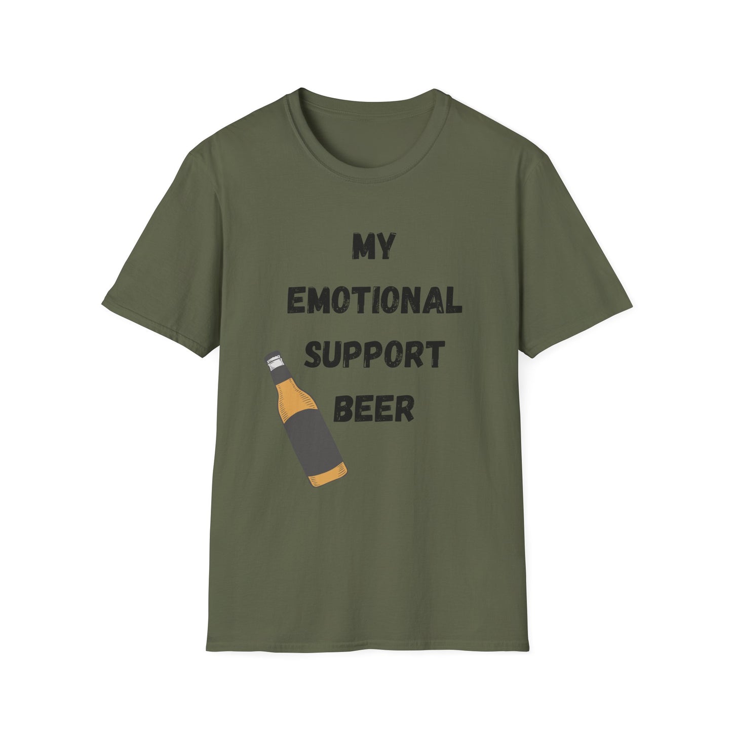 Funny my emotional support beer Unisex Shirt