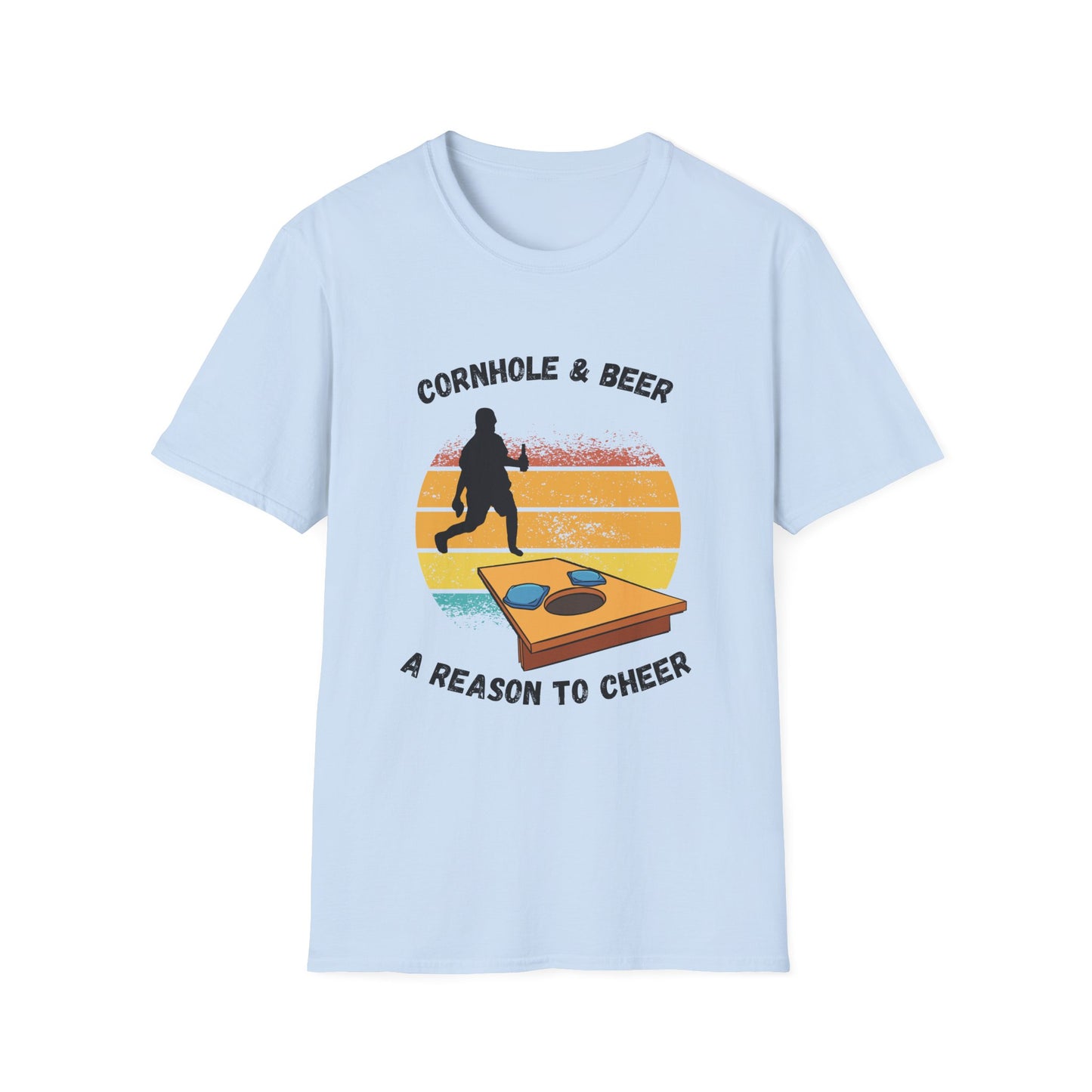 Funny cornhole & beer Unisex Cornhole Shirt