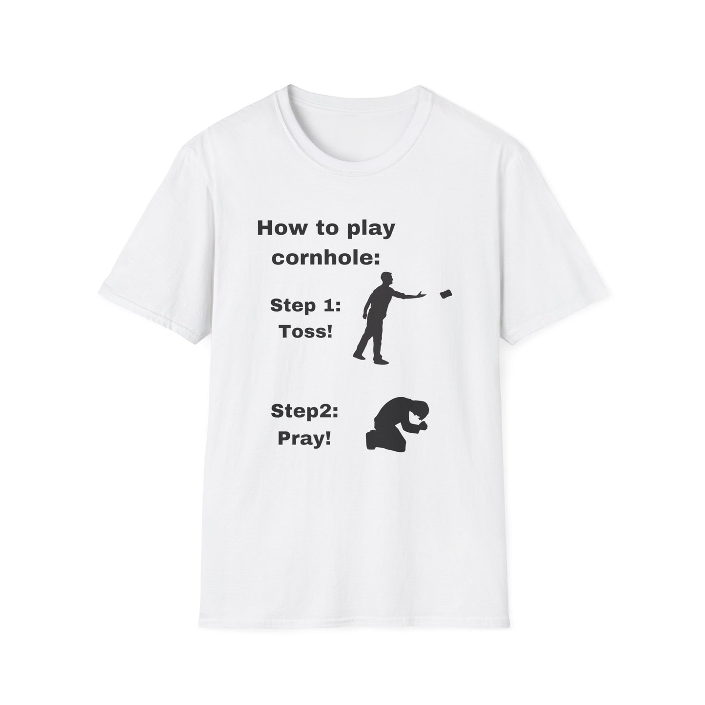 Funny how to play cornhole Unisex Cornhole Shirt