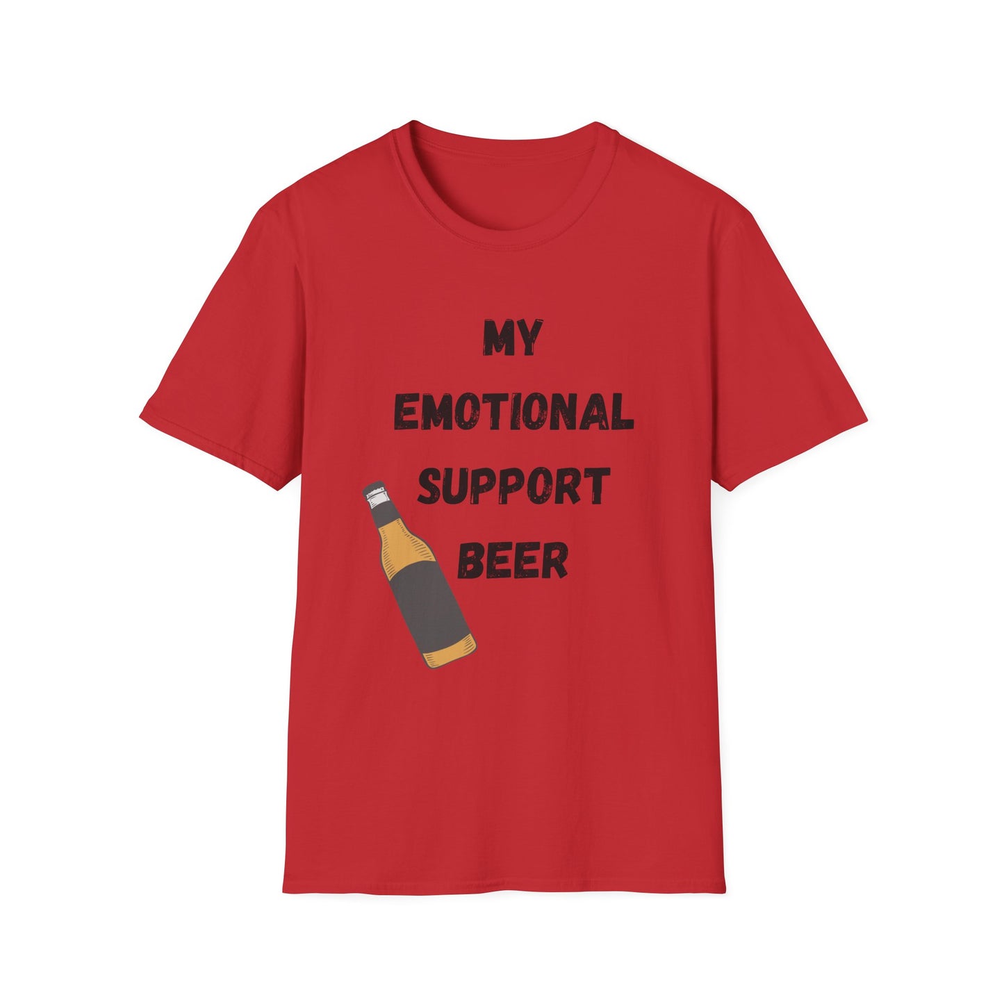 Funny my emotional support beer Unisex Shirt