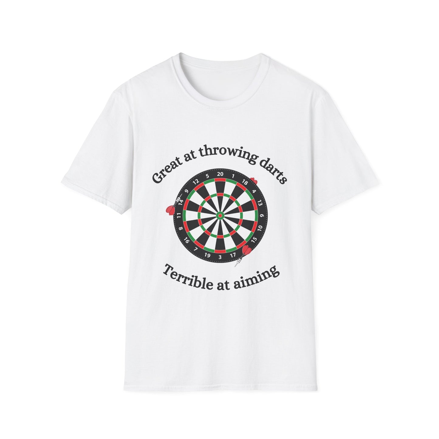 Funny great at throwing darts Unisex Darts Shirt