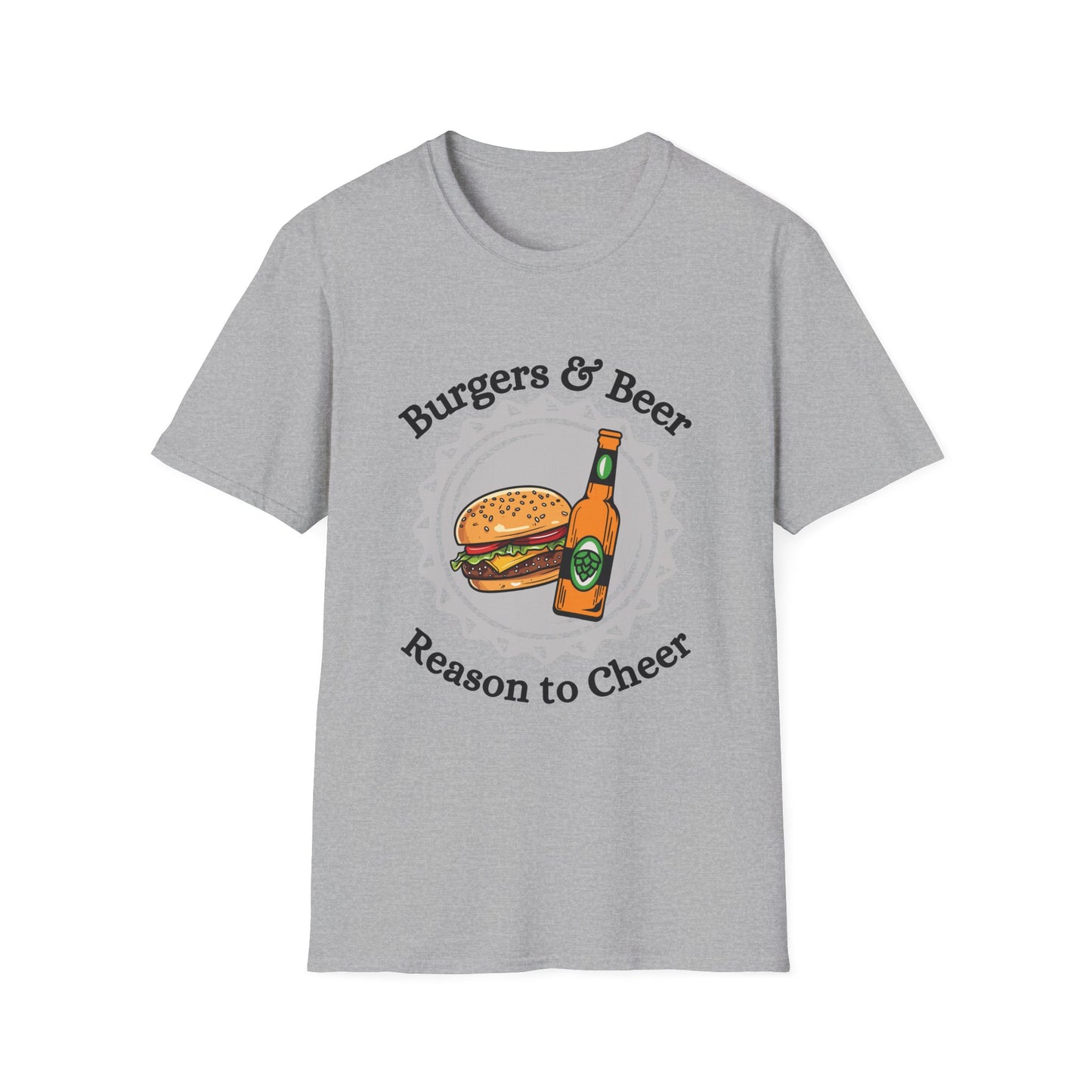 Funny burgers & beer Unisex Shirt