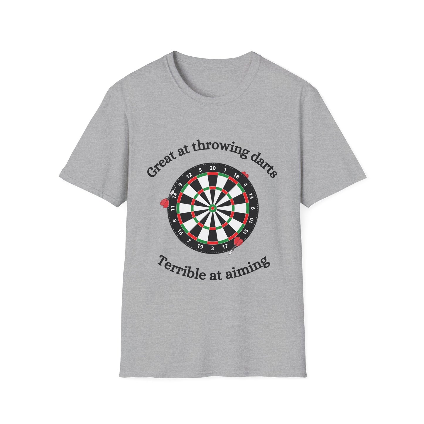 Funny great at throwing darts Unisex Darts Shirt