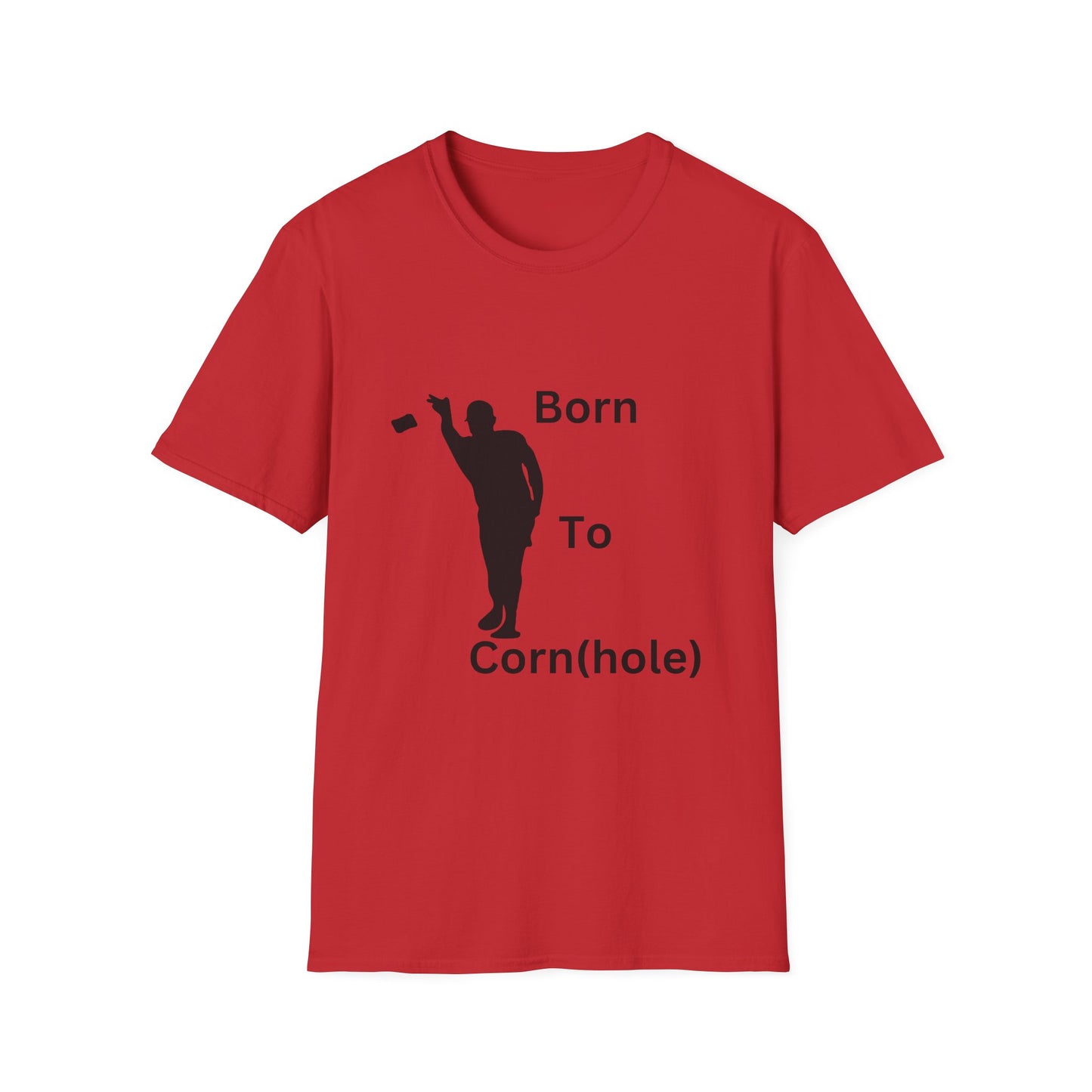 Funny born to cornhole Unisex Cornhole Shirt