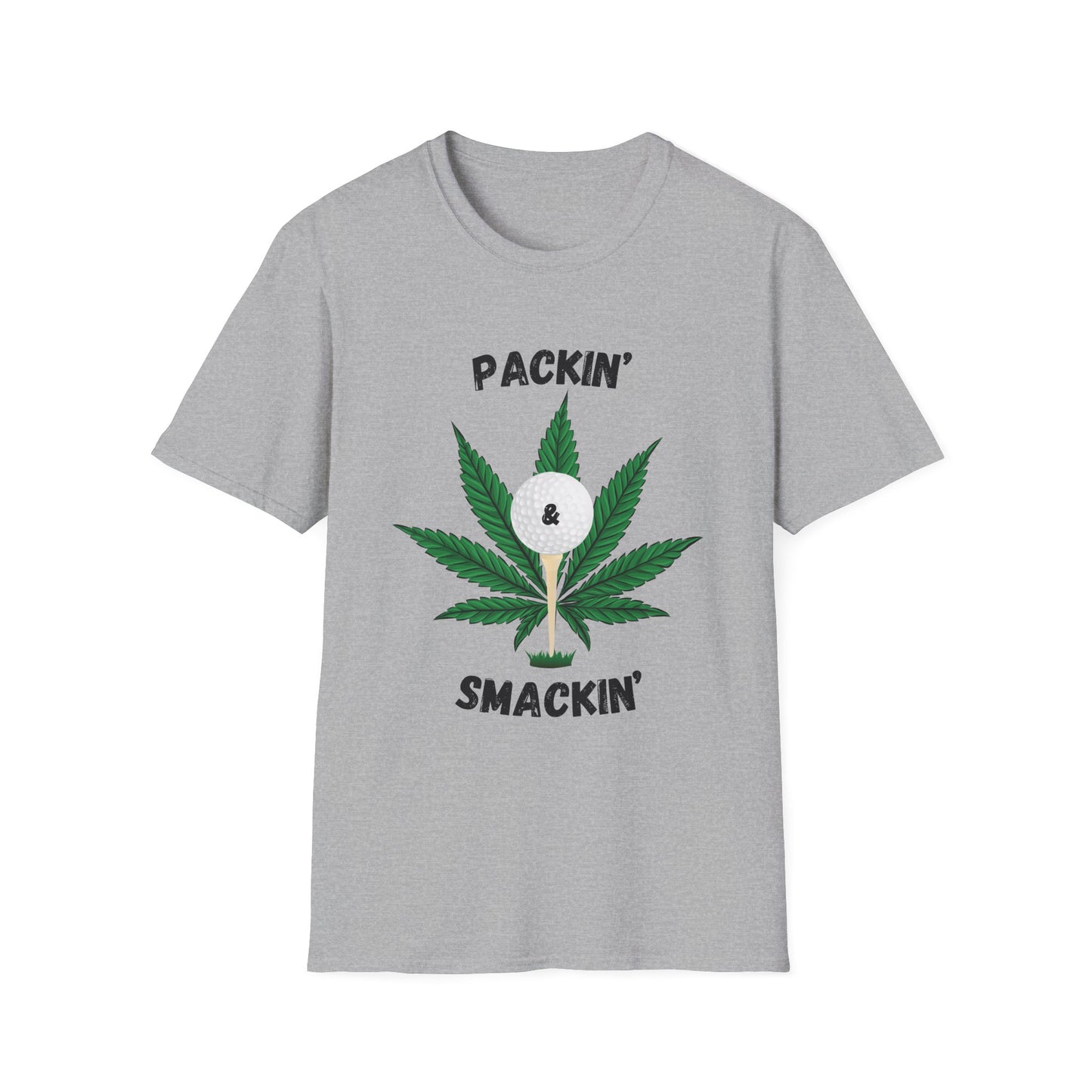 Funny packin & smackin Unisex Golf Shirt