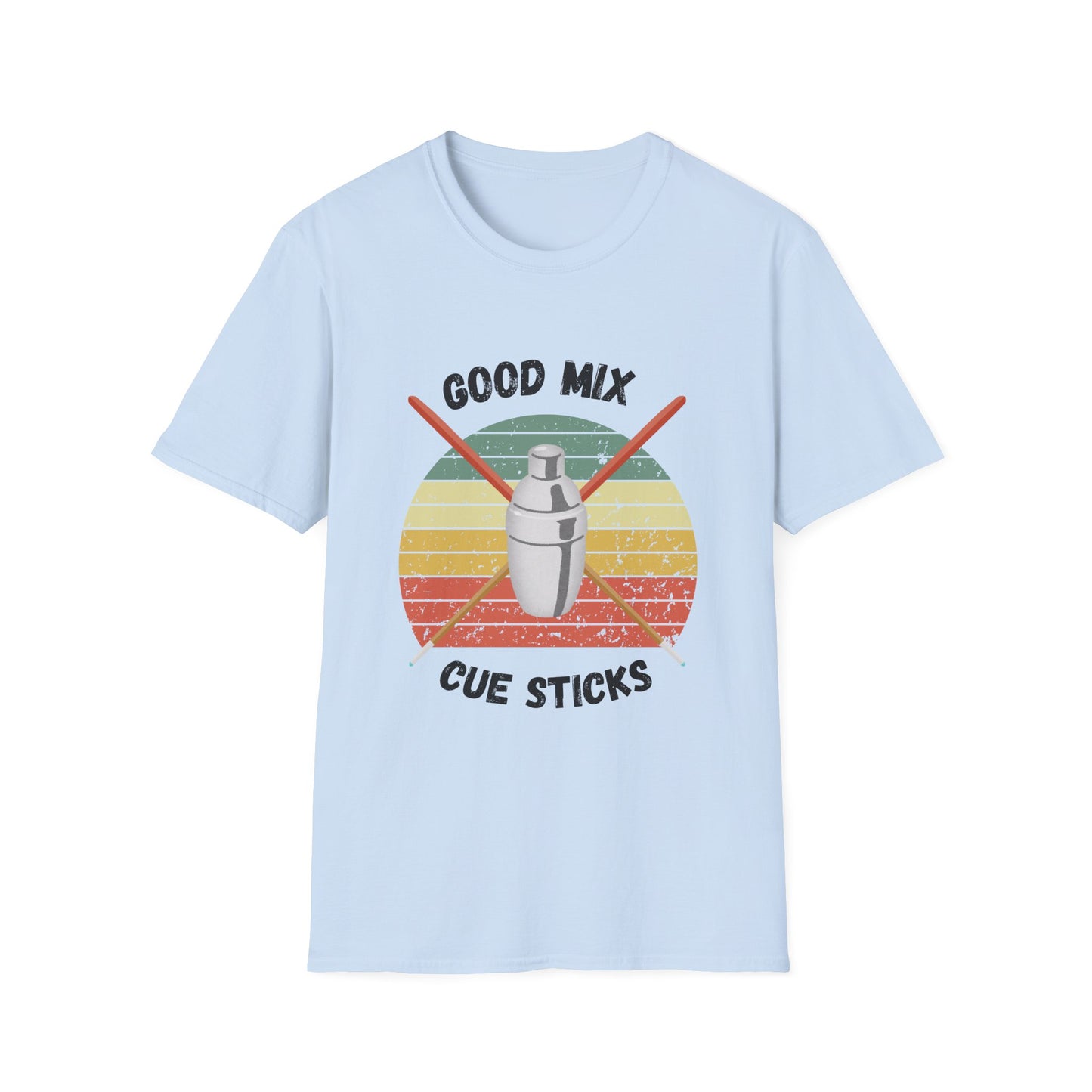 Funny good mix & cue sticks Unisex Billiards/Pool Shirt