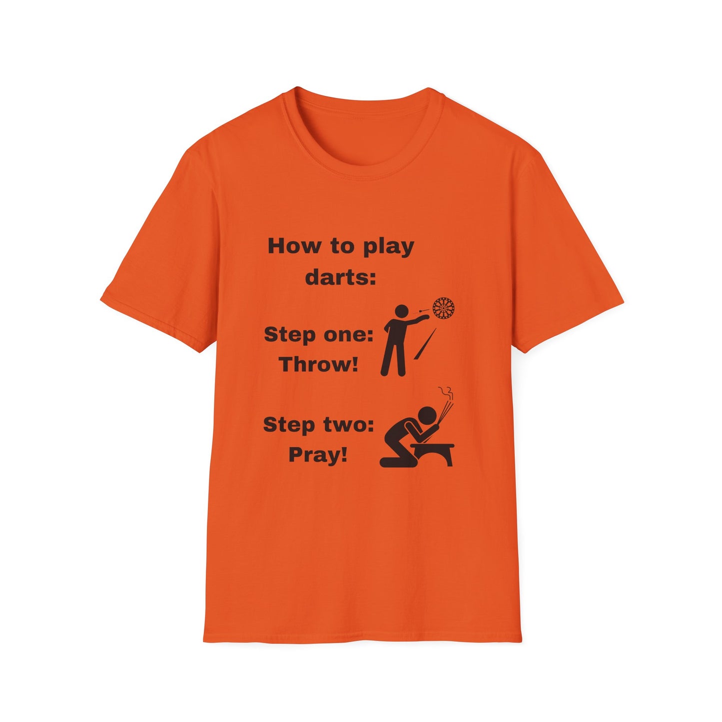 Funny how to play darts Unisex Darts Shirt