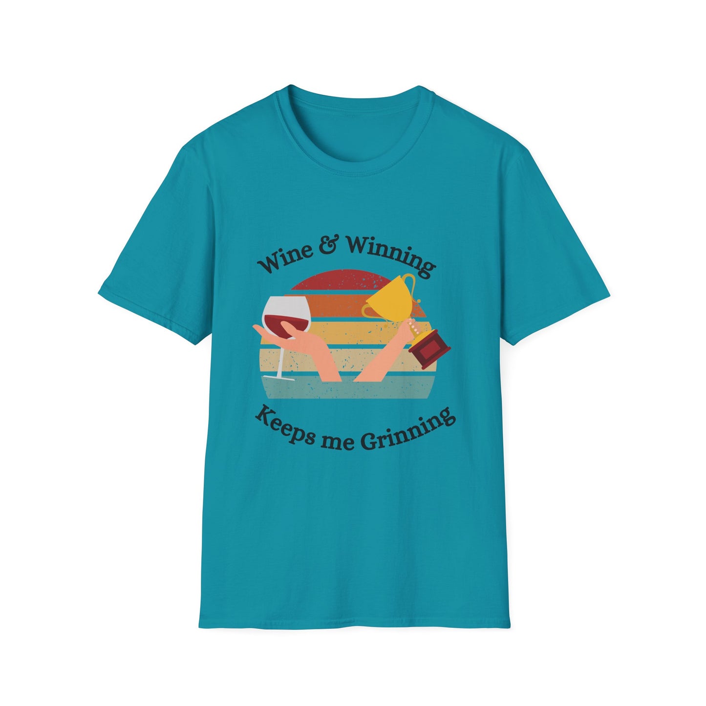 Funny wine & winning Unisex Shirt