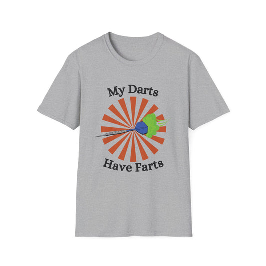 Funny my darts have farts Unisex Darts Shirt