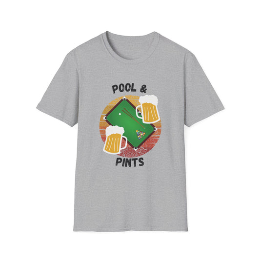 Funny pool & pints Unisex Billiards/Pool Shirt