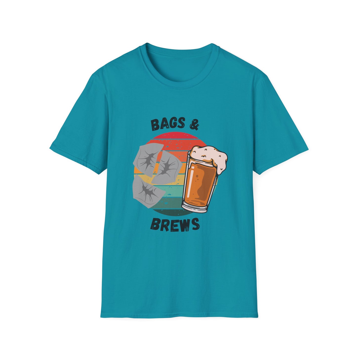 Funny bags & brews Unisex Cornhole Shirt